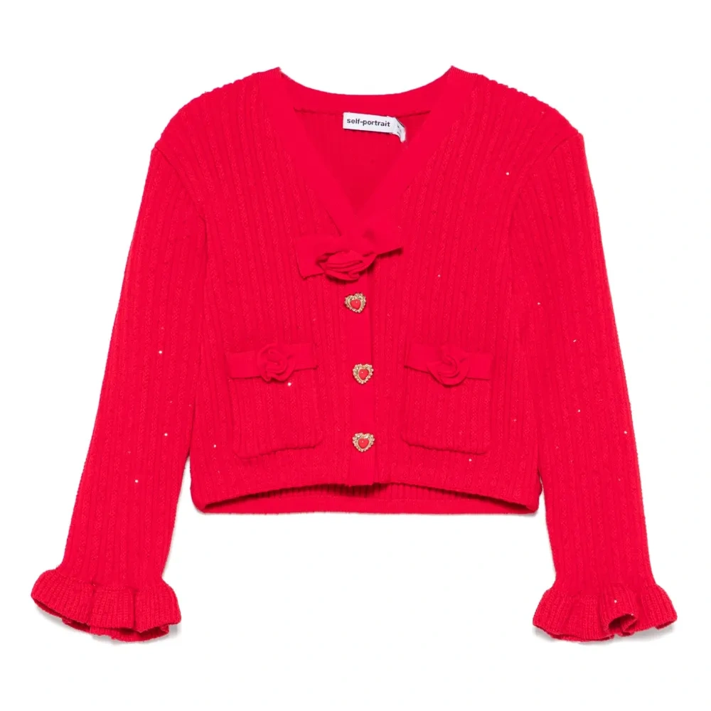 Кардиган в рубчик