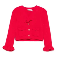 Кардиган в рубчик