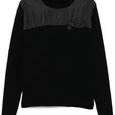 Свитер со вставками