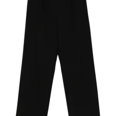 Брюки в тонкую полоску