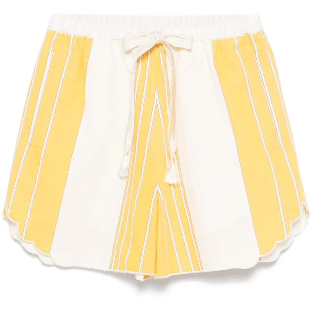 Шорты в полоску