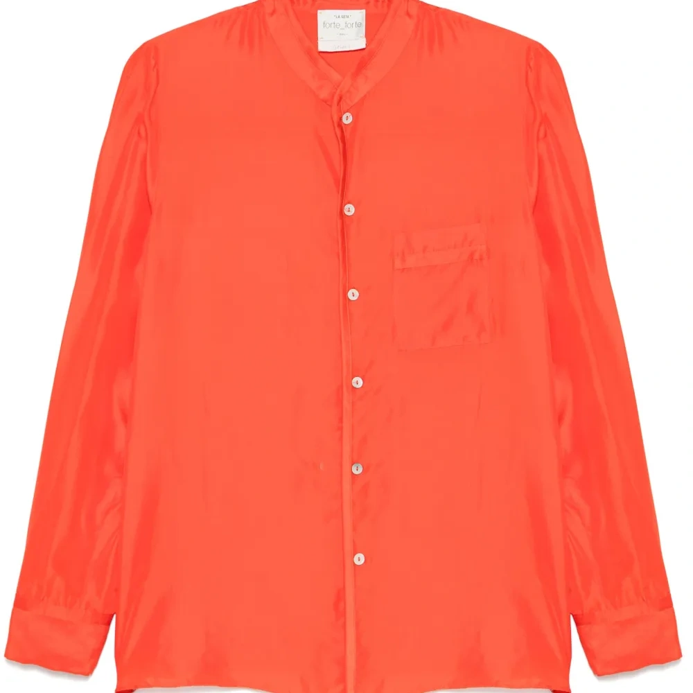 Шелковая рубашка