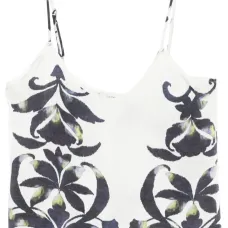 Топ с цветочным принтом