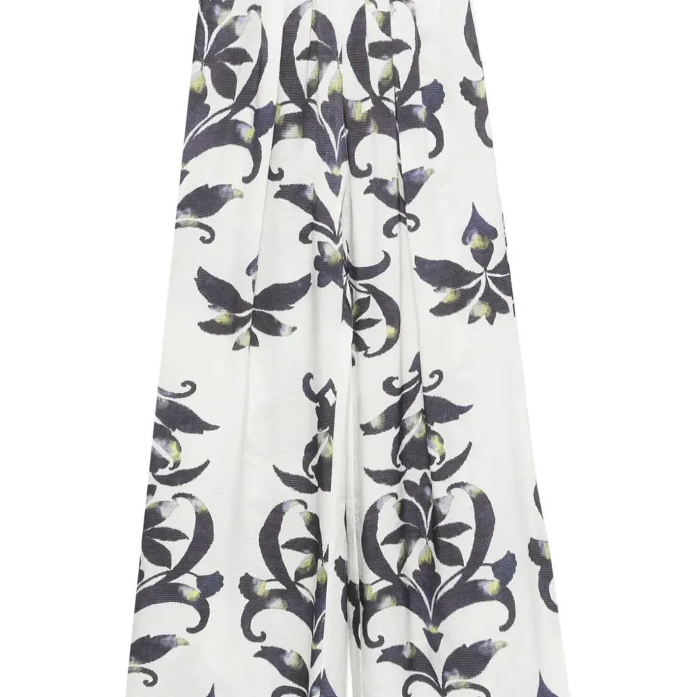 Брюки с геометричным принтом