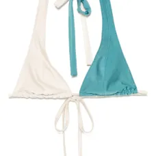 Двухцветный топ бикини