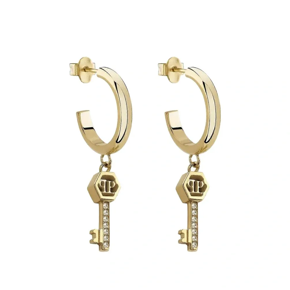 Серьги с подвеской-ключом Valentine