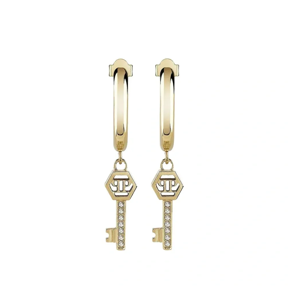 Серьги с подвеской-ключом Valentine