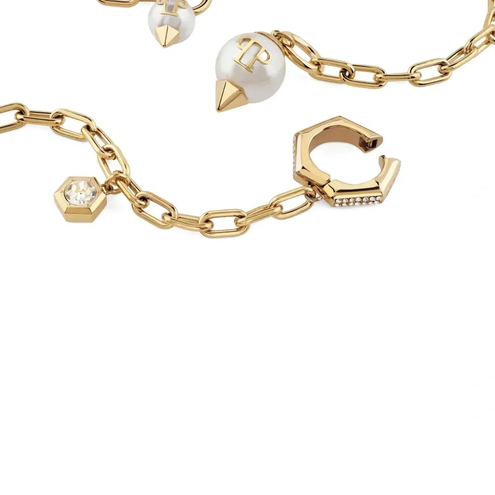 Ожерелье Rhapsody из золота с кристаллами