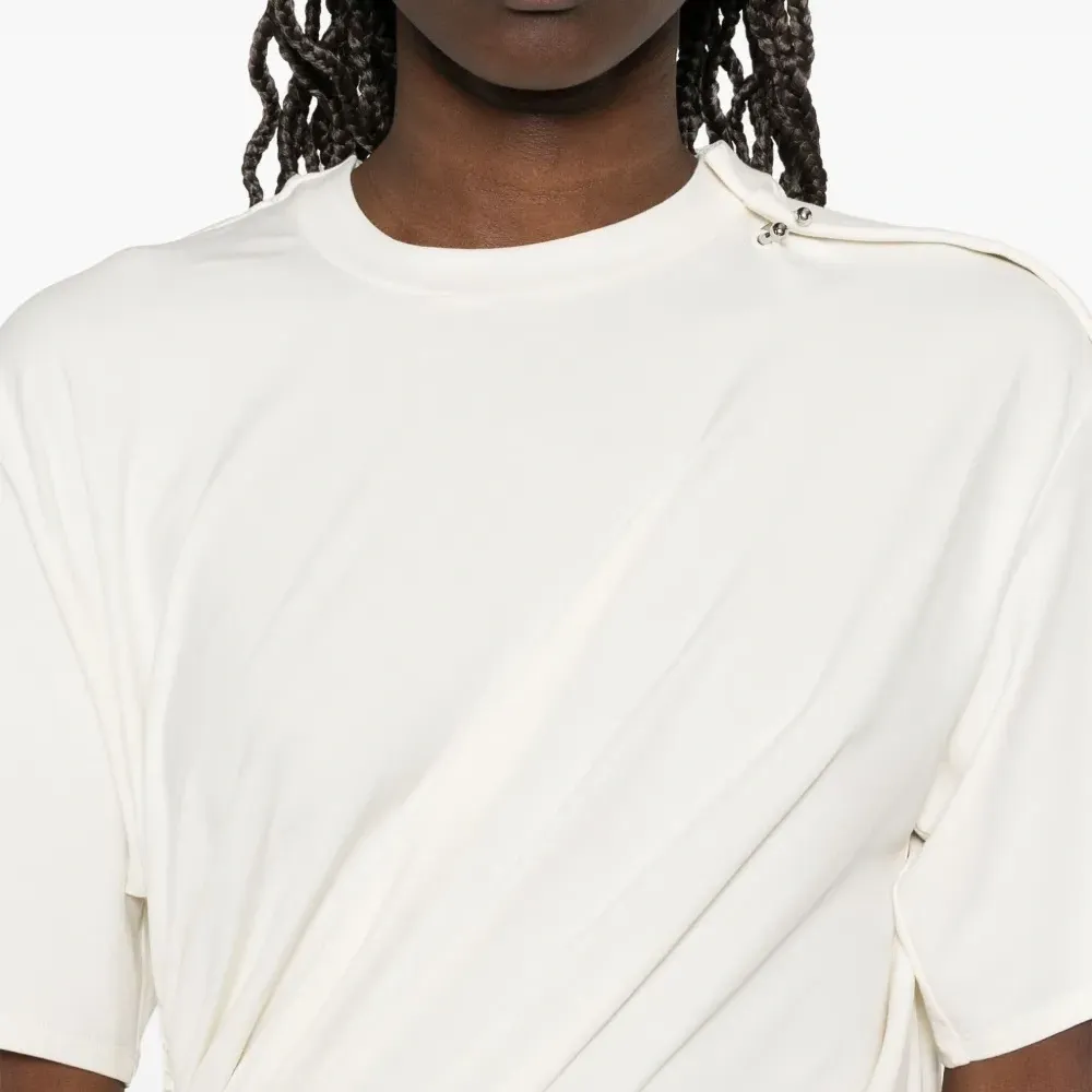 Декорированное платье миди