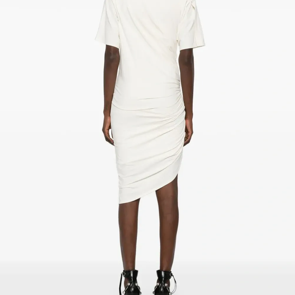 Декорированное платье миди