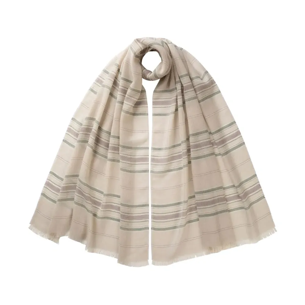 Шарф в полоску