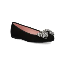 Балетки с бантом