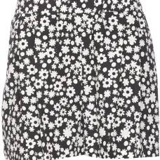 Шорты с цветочным принтом