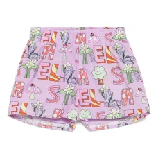 Шорты с графичным принтом