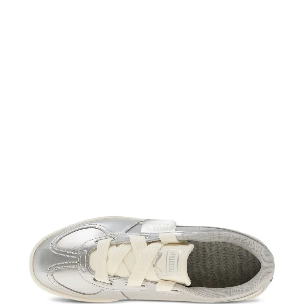 кроссовки Palermo с эффектом металлик