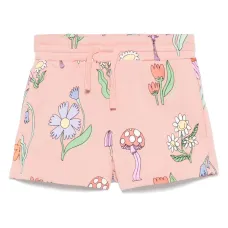 Шорты с цветочным принтом
