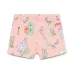 Шорты с цветочным принтом