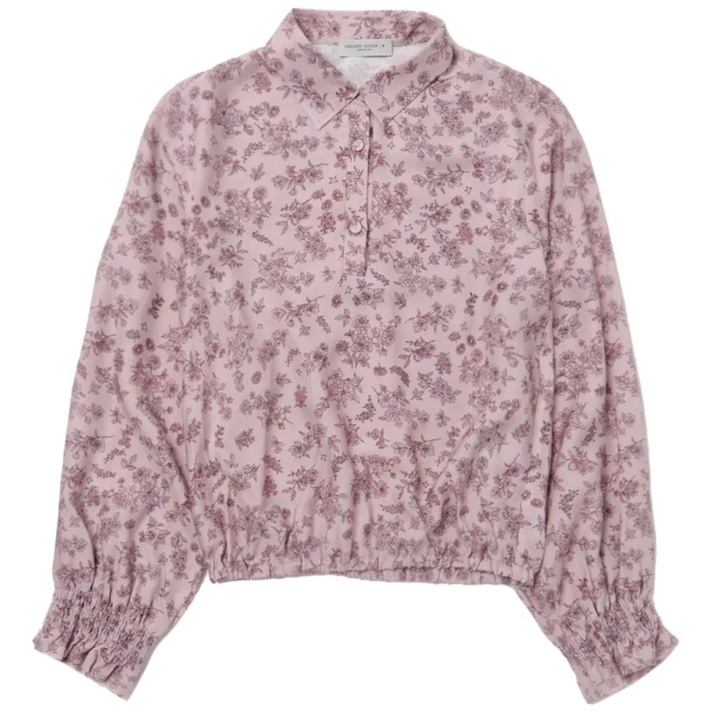 Блузка с цветочным принтом