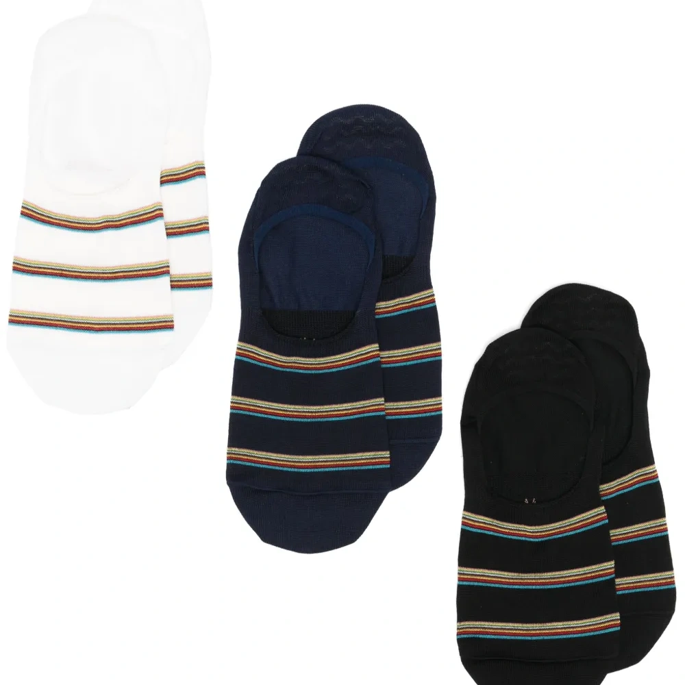 Комплект из трех пар носков с полосками