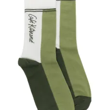 Носки в стиле колор-блок