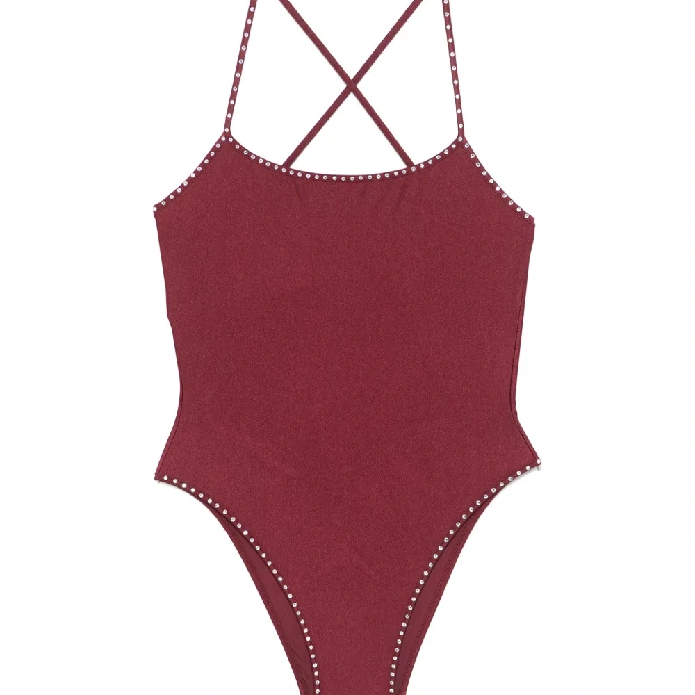 Купальник с кристаллами Купальник с кристаллами