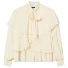 Блузка с оборками