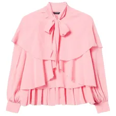 Блузка с оборками