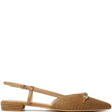 Балетки с ремешком на пятке