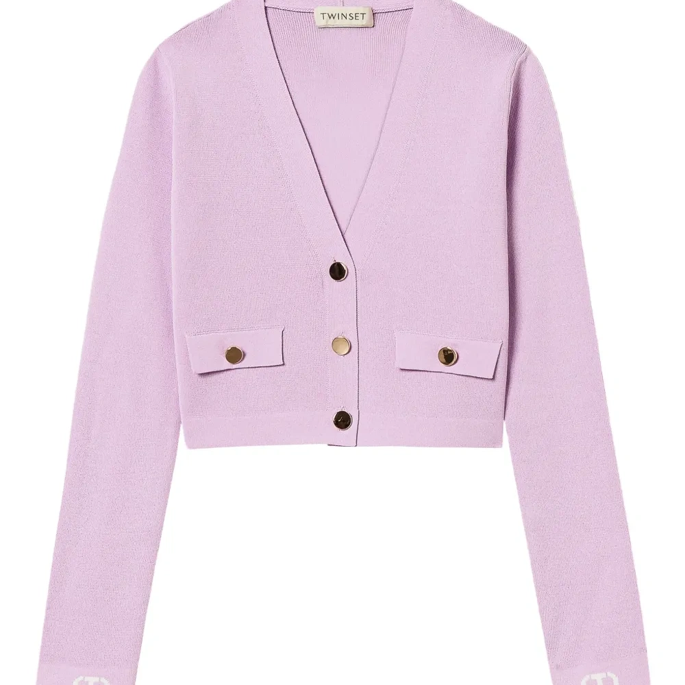 Укороченный кардиган с пуговицами