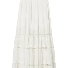 Ярусная юбка макси