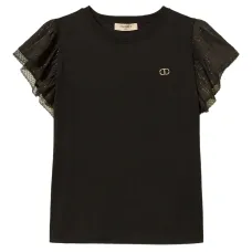 Футболка с оборками Футболка с оборками