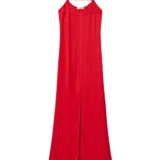 Атласное платье-комбинация