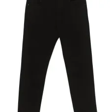 Джинсы с нашивкой-логотипом