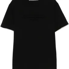 Футболка с тисненым логотипом