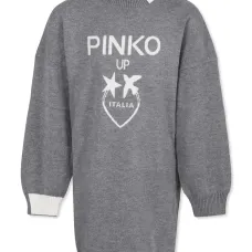 Платье с логотипом