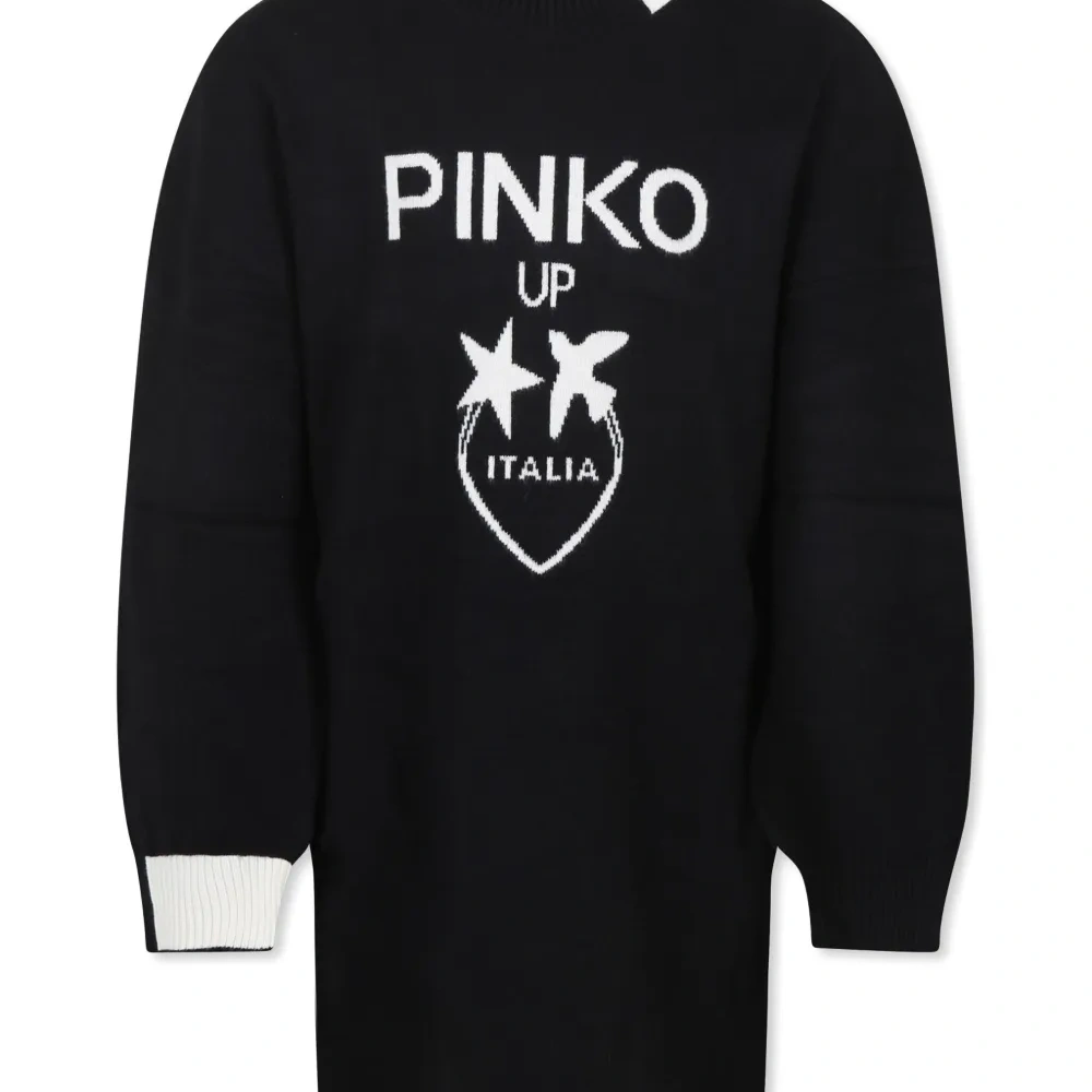 Платье с логотипом