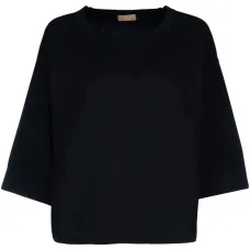 Джемпер с круглым вырезом