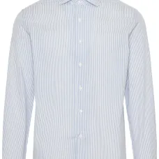 Поплиновая рубашка в полоску