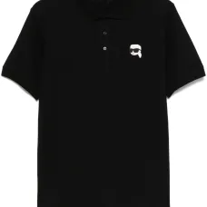 Рубашка поло с нашивкой-логотипом