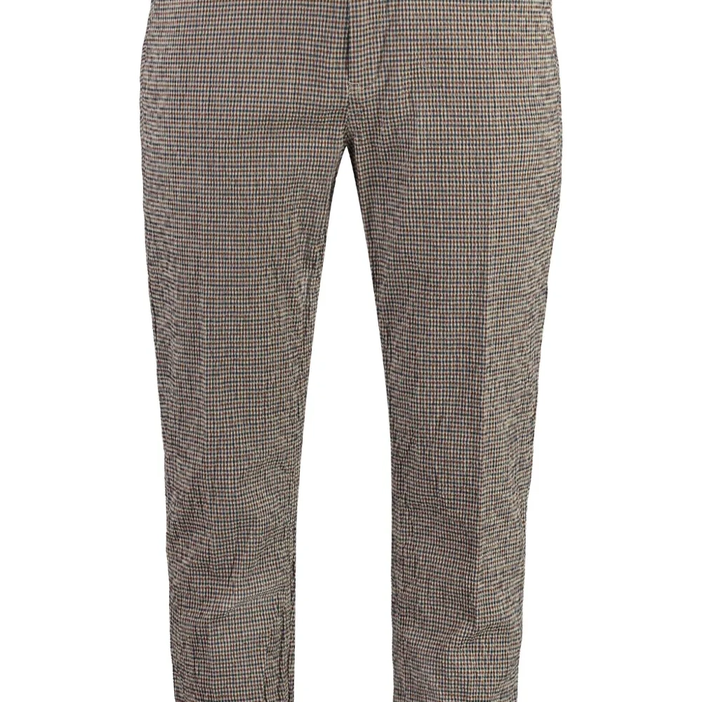 Брюки в клетку