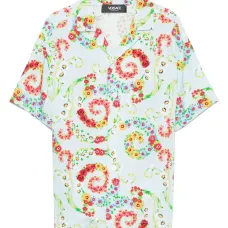 Рубашка с цветочным принтом Рубашка с цветочным принтом