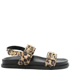 Сандалии с леопардовым принтом Сандалии с леопардовым принтом