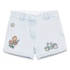 Джинсовые шорты с вышивкой Джинсовые шорты с вышивкой