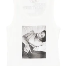 Топ с принтом Self Portrait