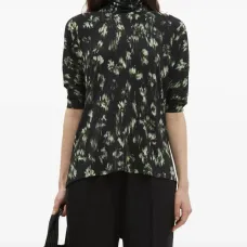 Топ Thandi с высоким воротом и цветочным принтом