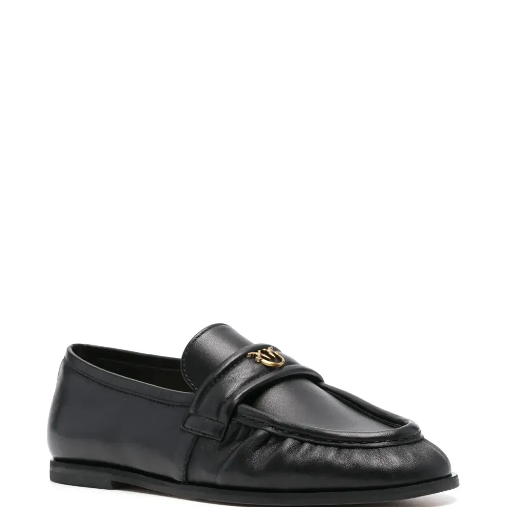 Лоферы с логотипом