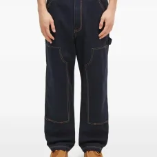 Джинсы с контрастной строчкой Джинсы с контрастной строчкой