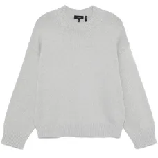 Свитер с круглым вырезом