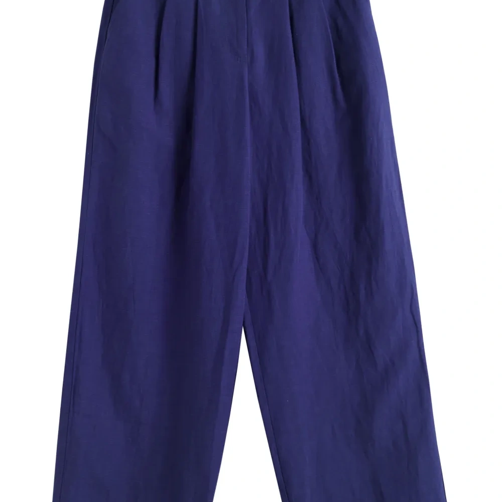 Брюки со складками