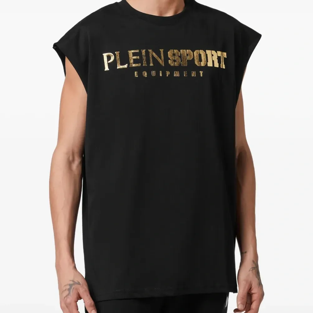 Футболка без рукавов с логотипом